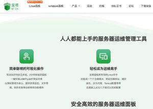 服务器安装宝塔面板操作指南
