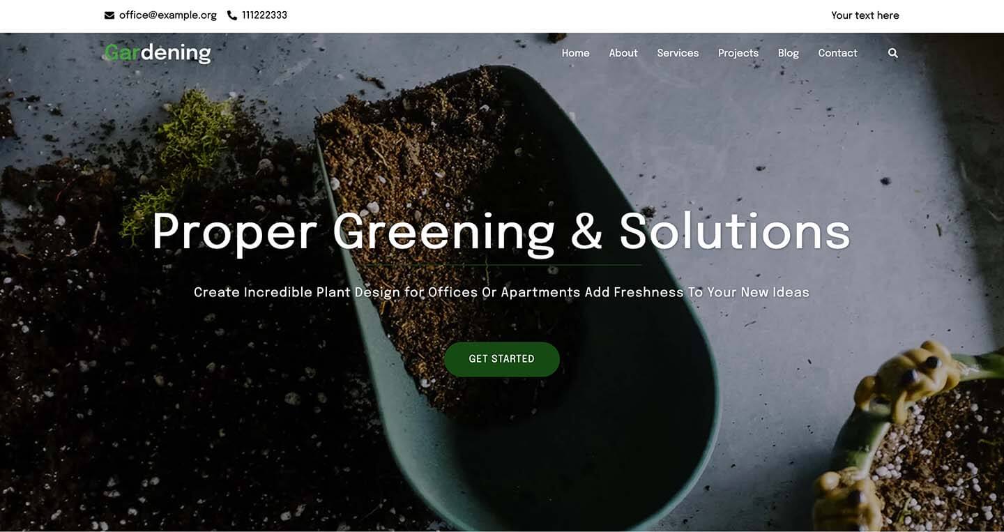 Sydney – Theme – Gardening