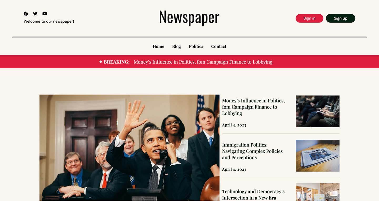 Sydney – Theme – News