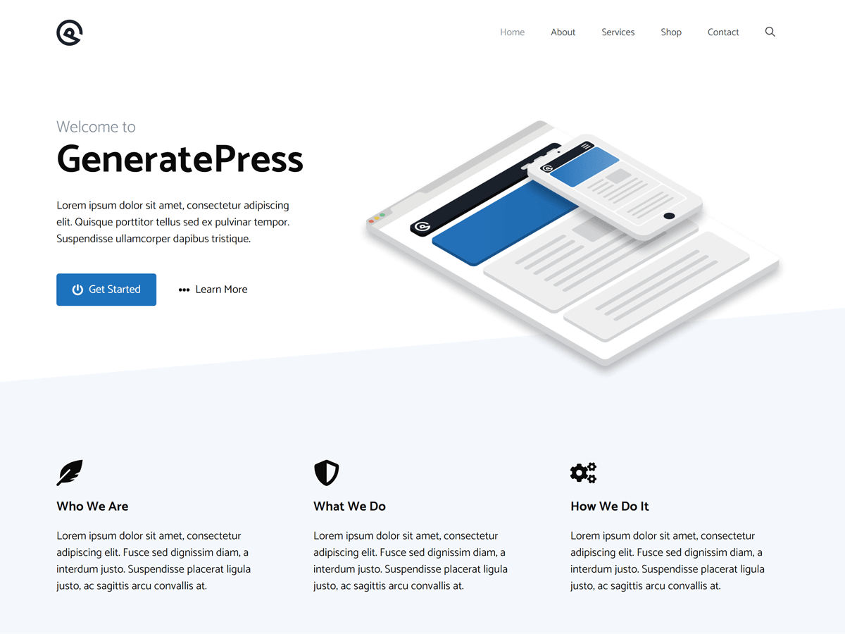 GeneratePress 主题