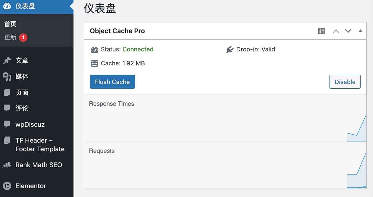 Redis 运行效果图