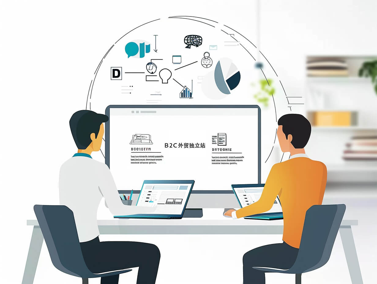 跨境电商B2C建站封面图