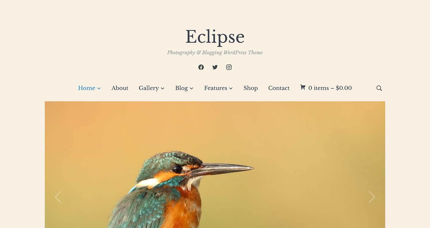 WPZoom 博客资讯主题​ Eclipse
