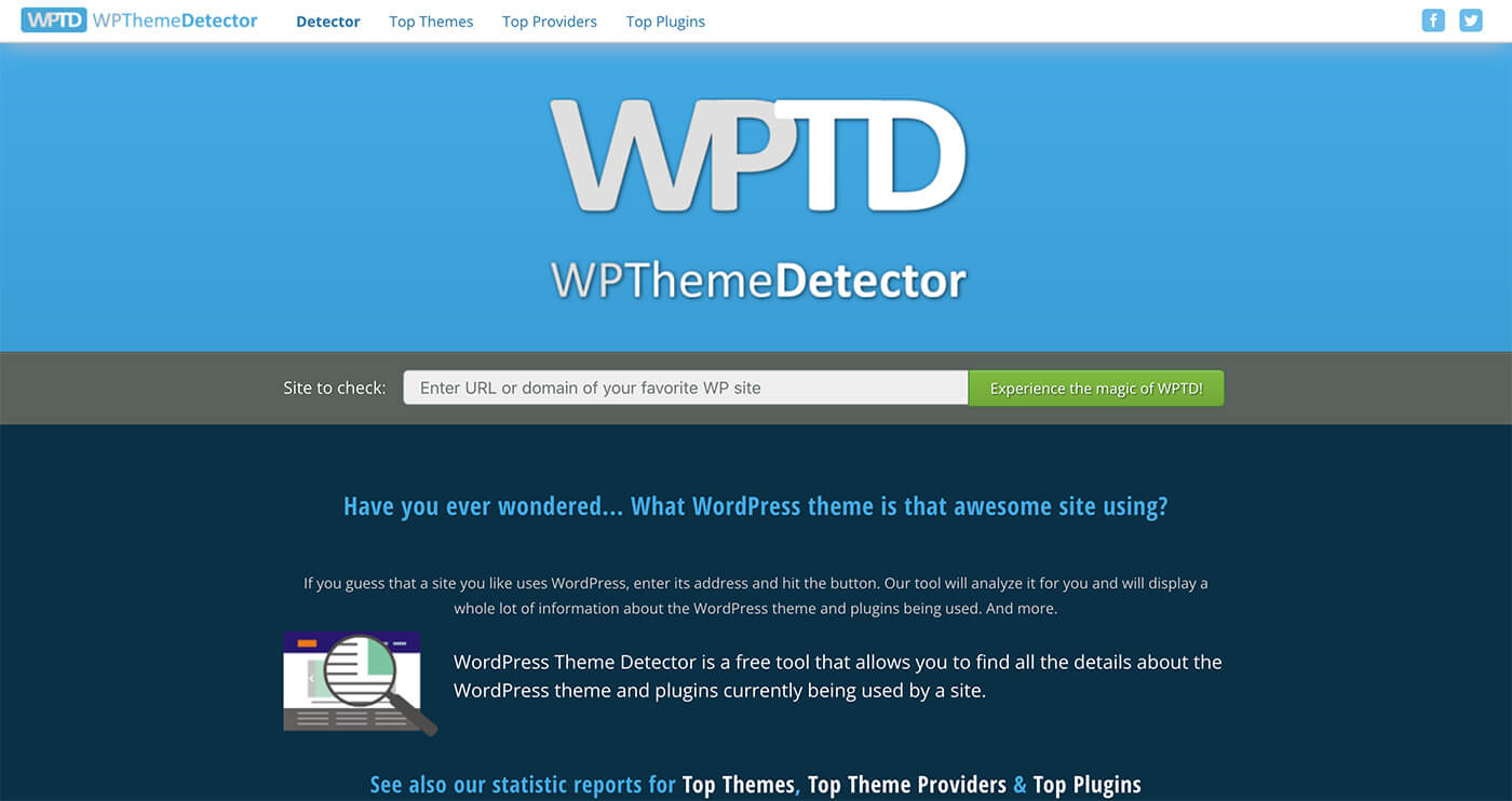 WPTD​ 网站查询