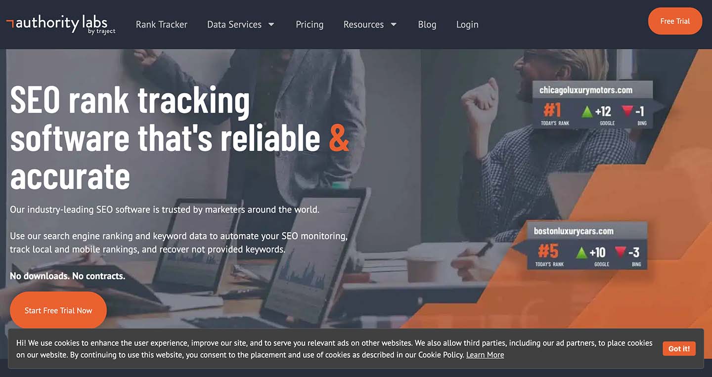 AuthorityLabs SEO 排名工具
