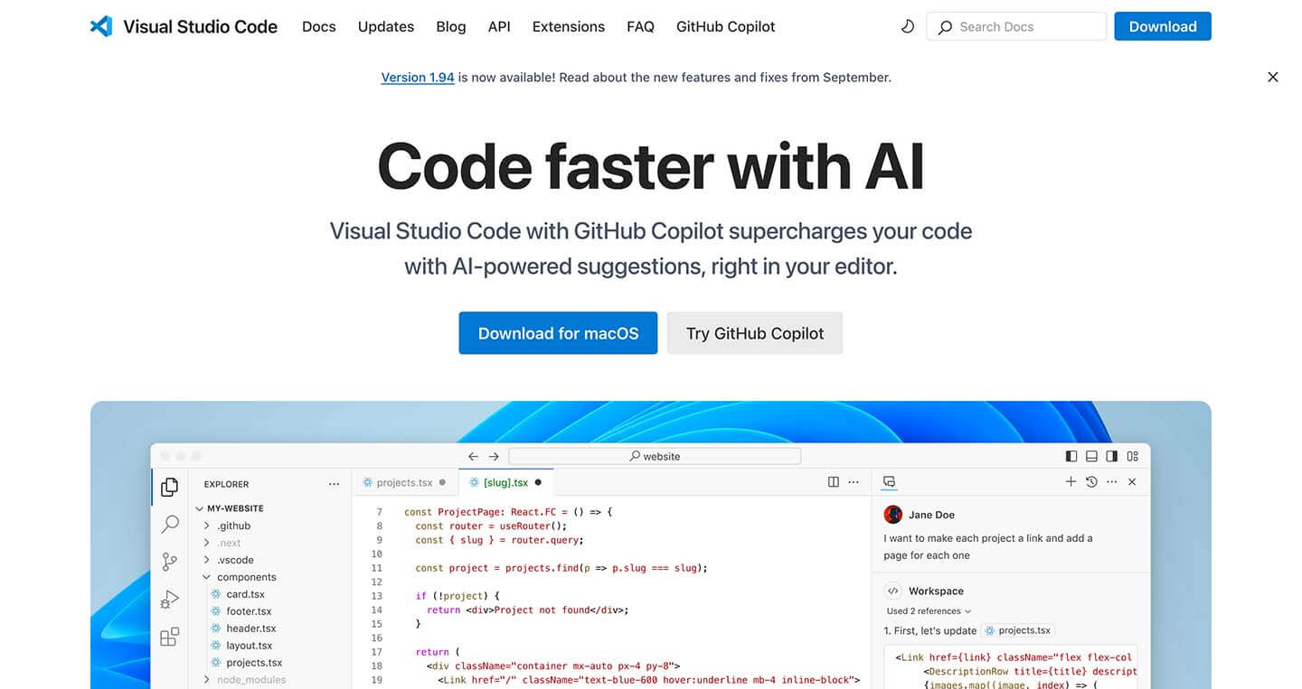 visualstudio 官网封面图