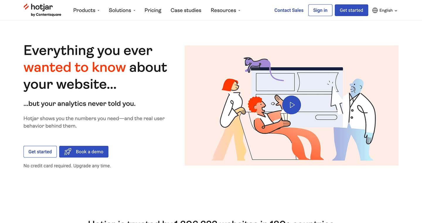Hotjar​ 网站流量监测工具