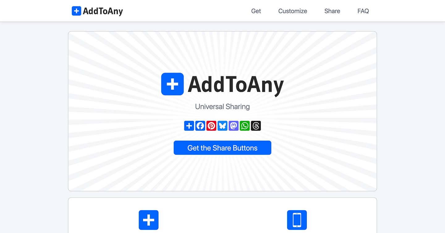 WordPress 社交分享插件 - AddToAny