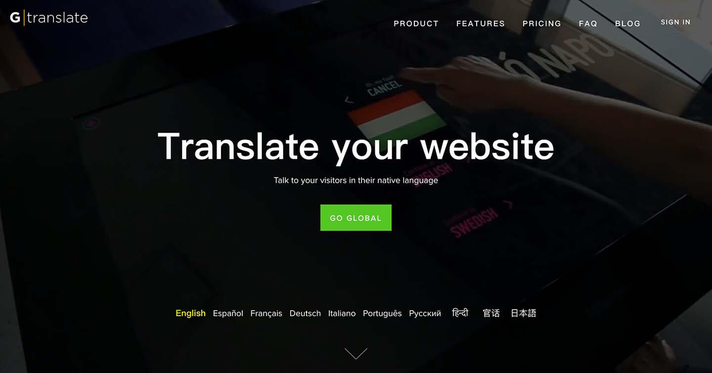 WordPress 网站多语言插件 - GTranslate