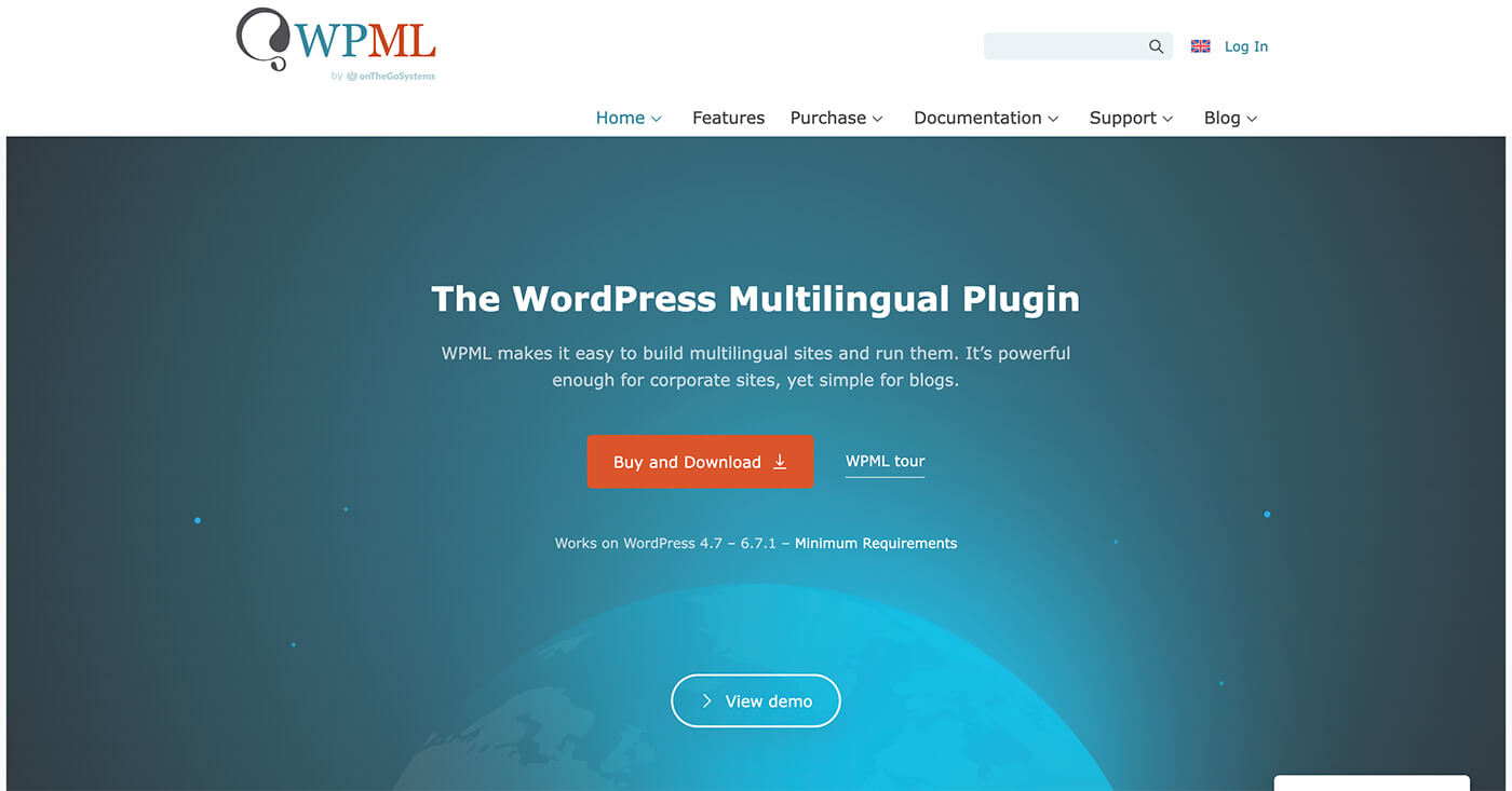 WordPress 多语言网站插件 - WPML