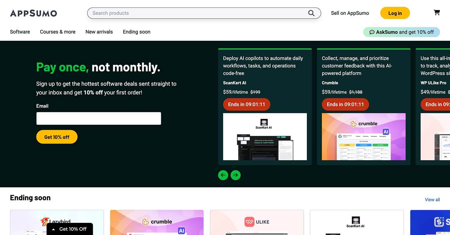 WordPress 社交软件工具 - APPSumo