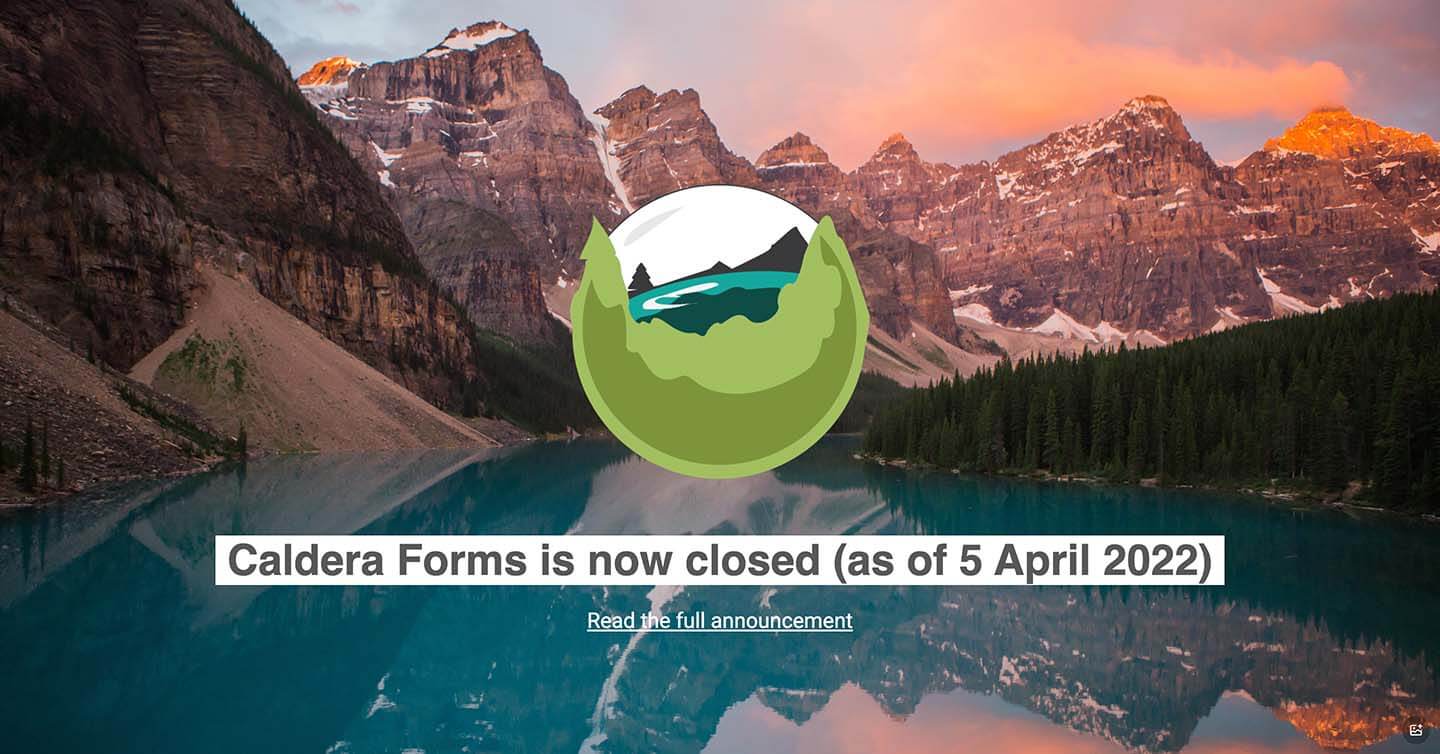 表单插件工具 - Caldera Forms