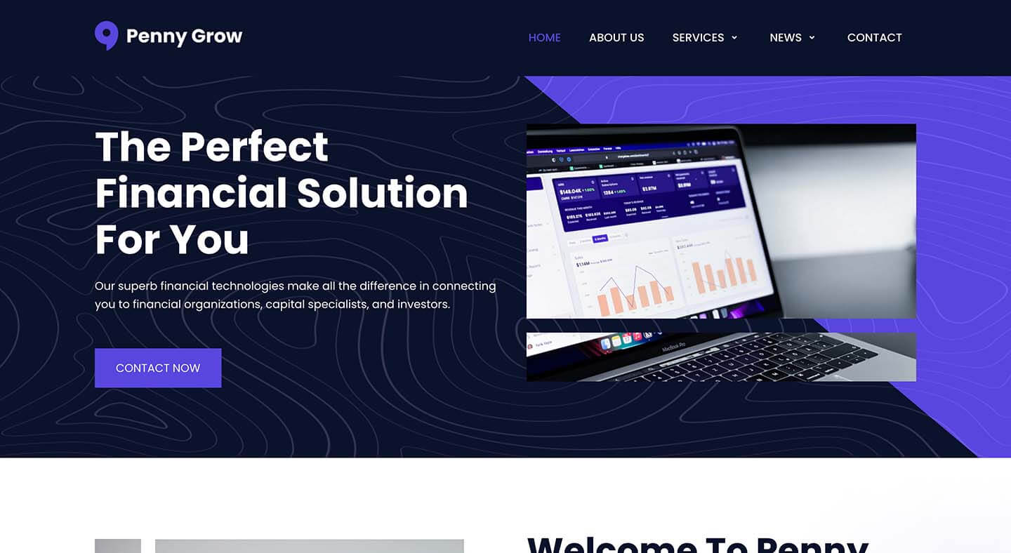 pennygrow 科技主题