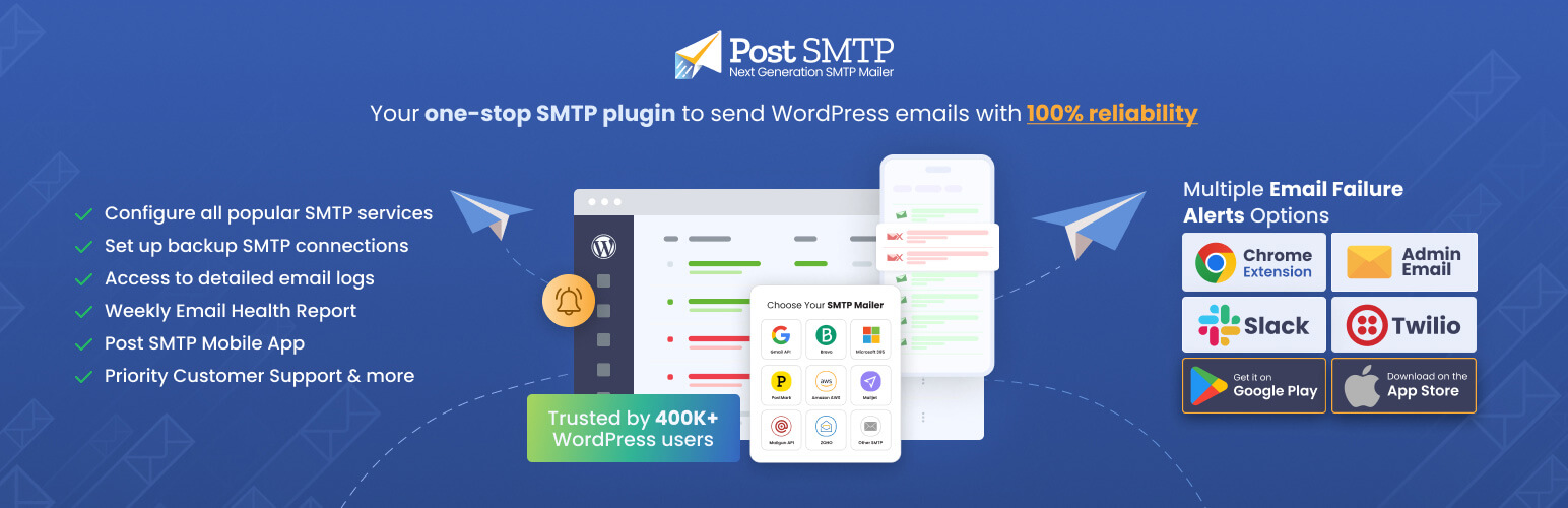 WordPress邮件收发插件 Post SMTP Mailer