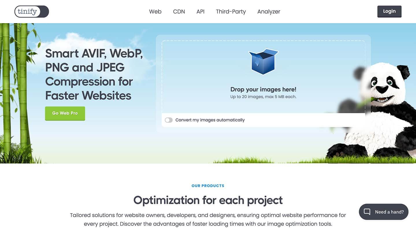 WordPress图片压缩优化 - TinyPNG